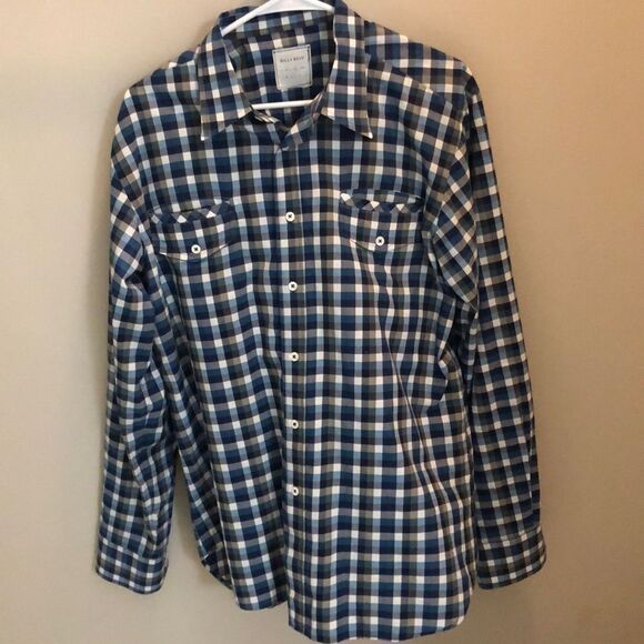 Billy Reid XL Fit 2 Button Down Shirt - Picture 1 of 5